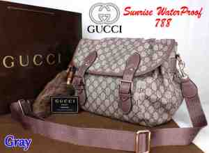 Bag Gucci Sunrise Waterproof 788 Super uk~38x23x26. @310rb~Gray